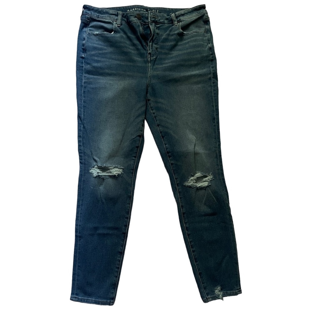 American Eagle Dream Ripped High-Waisted Jegging